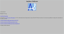 Desktop Screenshot of anyhere.com