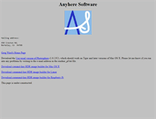 Tablet Screenshot of anyhere.com